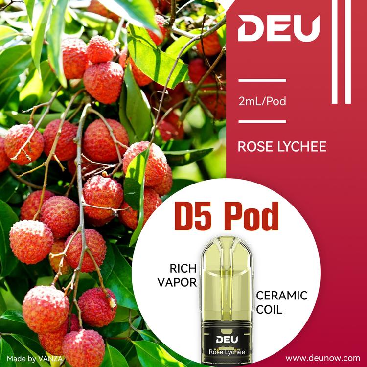 DEUD5POD-Rose_Lychee