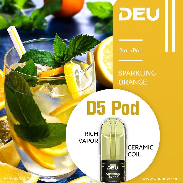 DEUD5POD-Sparkling_Orange