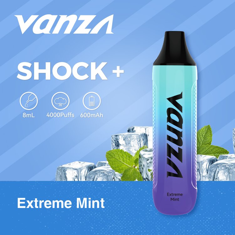 Mise à jour Vanza Shock+ 4000Puffs !