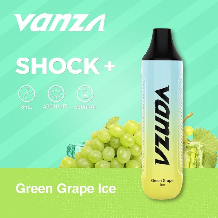 Mise à jour Vanza Shock+ 4000Puffs !