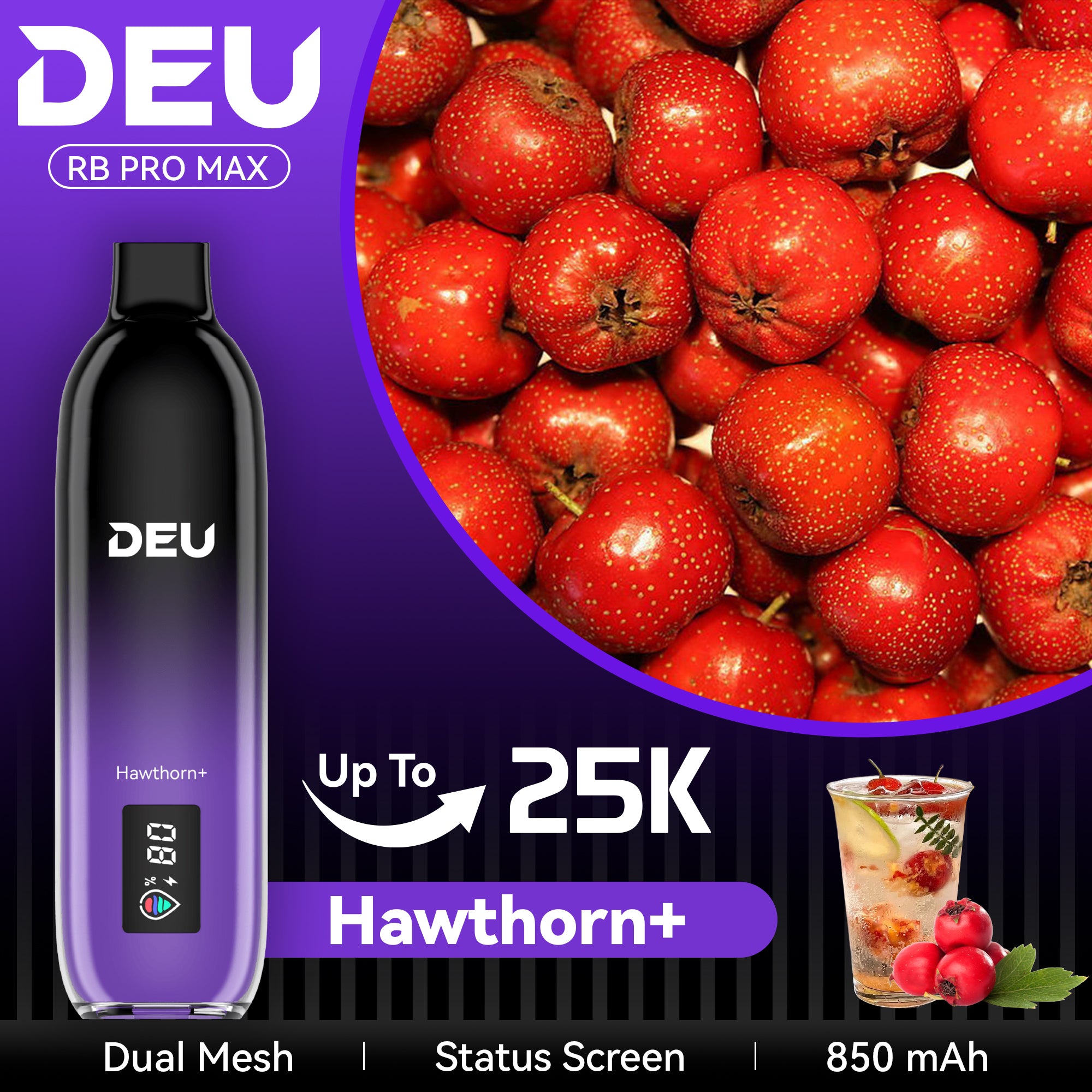 DEU RB PRO MAX + - Experience the peak of taste evolution