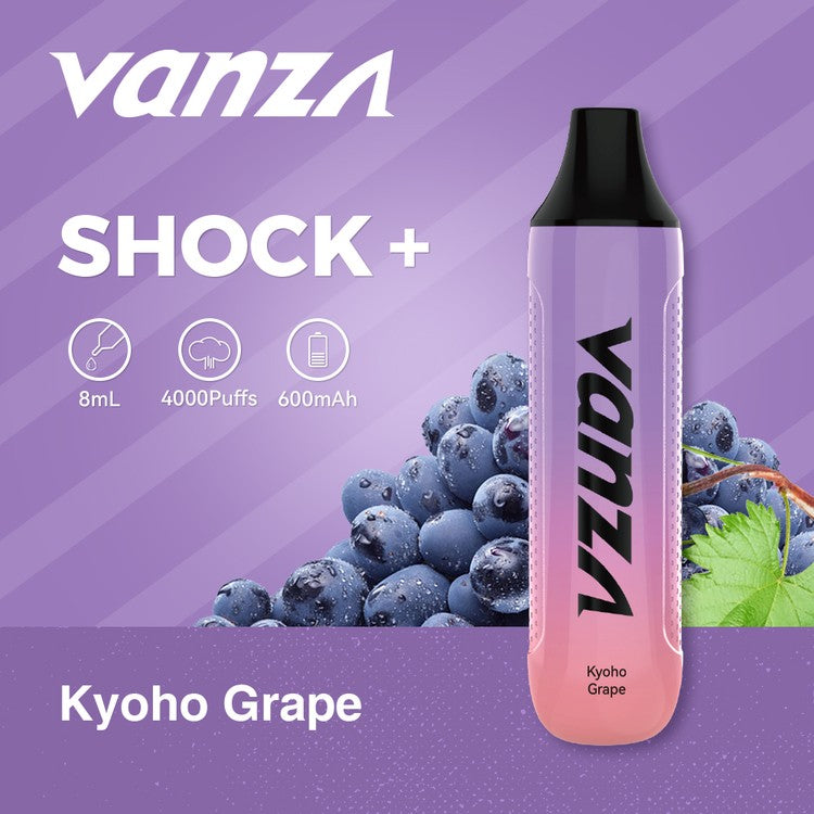 Mise à jour Vanza Shock+ 4000Puffs !