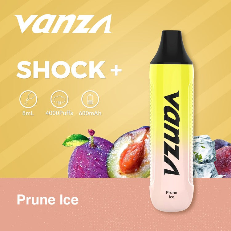 Mise à jour Vanza Shock+ 4000Puffs !