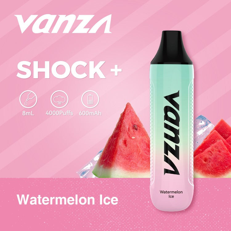 Mise à jour Vanza Shock+ 4000Puffs !